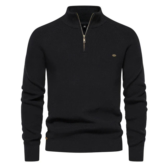 LUCAS™ - Knitted cotton sweater for men