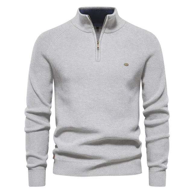 LUCAS™ - Knitted cotton sweater for men